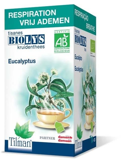 Biolys Eucalyptus Bio Tea-bags 20 | Produits Bio