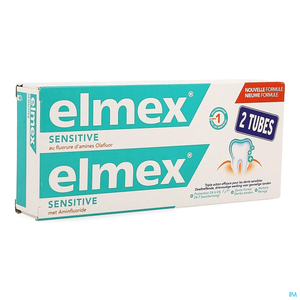 Elmex Sensitive Dentifrice Duotube 2x75ml