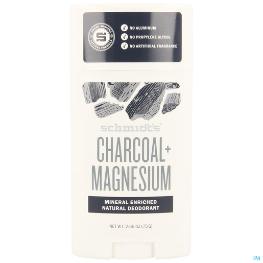 Schmidt&#039;s Deodorant Kool &amp; Magnesium 75 g | Klassieke deodoranten