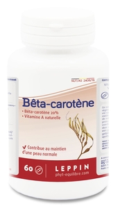 Lepivits Bêta-Carotène Naturel 60 Comprimés