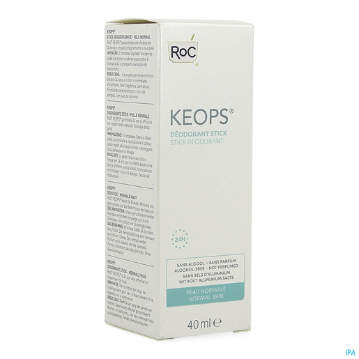 RoC Keops Deodorant 40ml | Hygiène