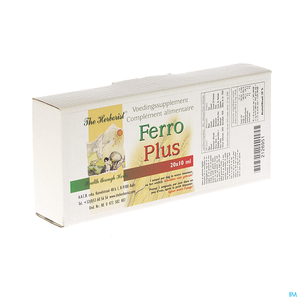 Herborist Ferro Plus 20 Ampoules x10ml