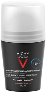 Vichy Homme Déodorant Peau Sensible Bille 50ml