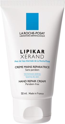 Lipikar  Xerand Crème Réparatrice Mains 50ml La Roche Posay | Mains Hydratation et Beauté