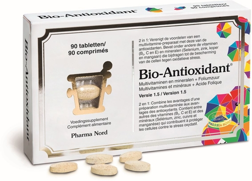 Bio-Antioxidant 90 Comprimés | Antioxydants