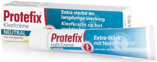 Protefix Zelfklevende crème Neutraal 40ml | Verzorging van prothesen en apparaten