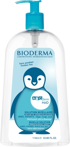 Bioderma ABC Derm H2O Solution Micellaire 1L | Bain - Toilette