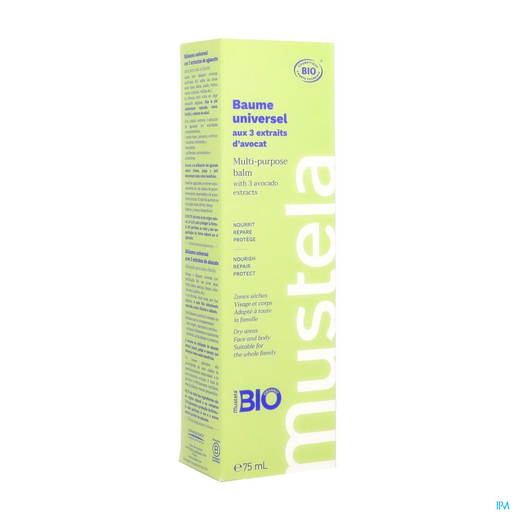 Mustela Baume Universel Avocat 75ml | Hydratation - Nutrition