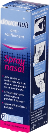 Douce Nuit Nasal Spray Nasal 10ml | Ronflements