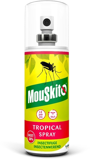 Mouskito Tropical Spray 100ml | Anti-moustiques - Insectes - Répulsifs