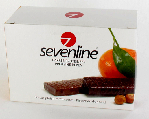 Sevenline Barres Protéines Chocolat 5 | Régimes protéinés