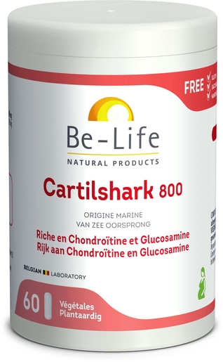 Be-Life Cartilshark 800 60 Capsules | Natuurlijk afweersysteem - Immuniteit