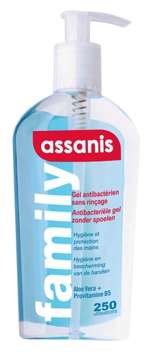 Assanis Family Gel 250ml | Ontsmetting voor de handen
