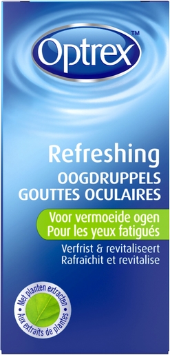 Optrex Refreshing Oogdruppels 10ml | Oogverzorging en oogbaden
