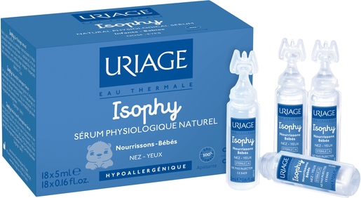 Uriage Isophy Sérum Physiologique Naturel Unidose 18x5ml | Yeux