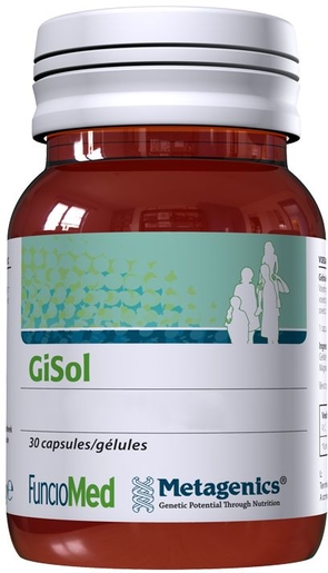 GiSol 30 Gélules | Probiotiques - Prébiotiques