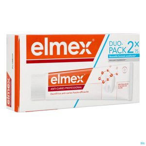 Elmex Dentifrice Anti Caries Professional 2x75ml