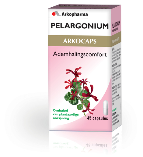ArkoGélules Pélargonium 45 Gélules | Respiration - Nez