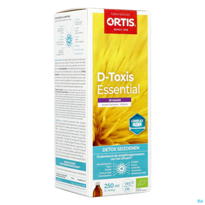 Ortis D-Toxis Essential Framboise Hibiscus Bio 250ml