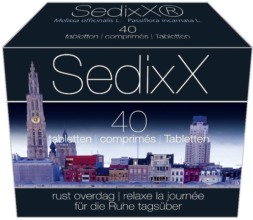 SedixX 40 Comprimés | Stress - Relaxation