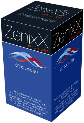 ZenixX Plus 60 Capsules | Bloedsomloop