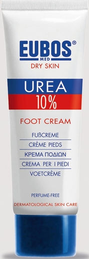 Eubos Urea 10% Crème Pied Peau Très Sèche 100ml | Callosité - Cor - Durillon - Oeil de perdrix