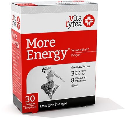 VitaFytea More Energy 30 Tabletten | Conditie - Energie