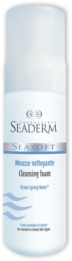 Seaderm Sea Soft Mousse Nettoyante Pn-p.mixte150ml | Démaquillants - Nettoyage