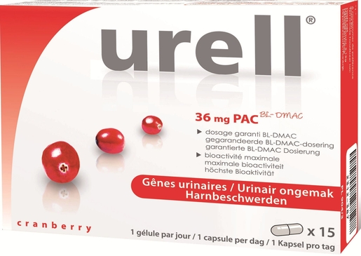 Urell Express 15 Capsules | Urinair comfort