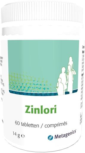 Zinlori 75 60 Comprimés | Vitamine B