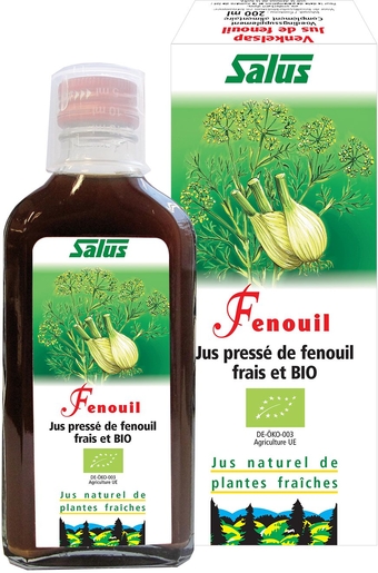 Salus Jus Fenouil Bio 200ml | Digestion - Transit