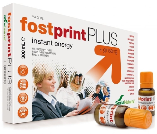 Soria Fost Print Plus Ampullen 20 x 15ml | Conditie - Energie