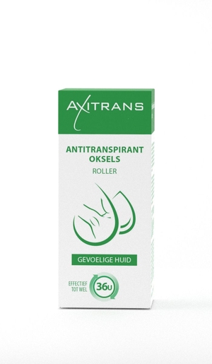 Axitrans Anti-transpirant Gevoelige Huid Roller 20ml | Antitranspiratie deodoranten