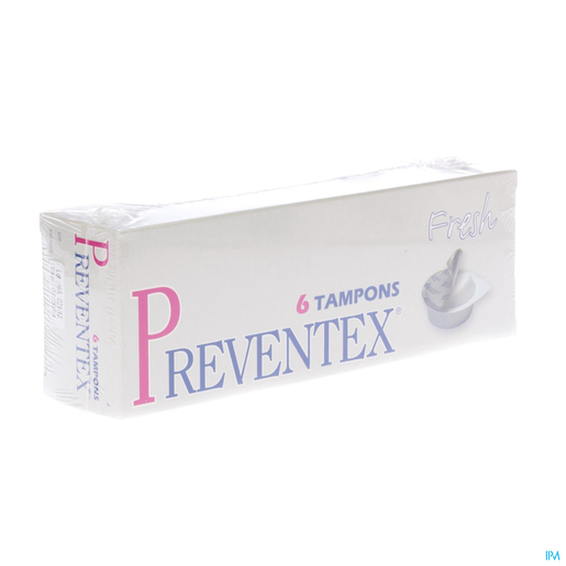 Preventex Tampons Fresh 6 | Tampons - Inlegkruisjes