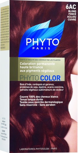 Phytocolor 6AC Blond Foncé Acajou Cuivre | Coloration