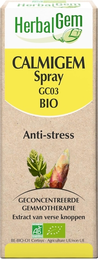 Herbalgem Calmigem Anti-stresscomplex BIO Spray 10ml | Bioproducten