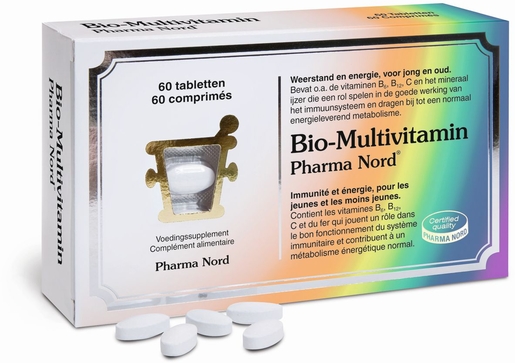 Bio-Multivitamin 60 Comprimés | Forme - Energie