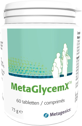 MetaGlycemX 60 Tabletten | Glycemie - Suiker