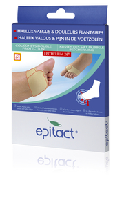 Epitact 1 Paire Coussinets Double Protection Taille Medium