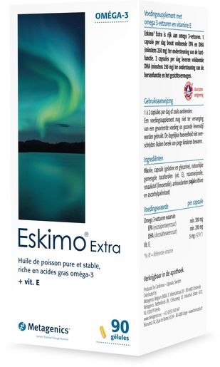 Eskimo Extra 90 Capsules | Bloedsomloop