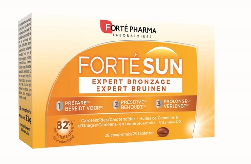 Bronzage Expert 28 Comprimés | Compléments alimentaires et activateurs bronzage
