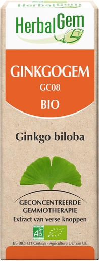Herbalgem Ginkgogem Complex Ginkgo Biloba BIO Druppels 15ml | Bioproducten