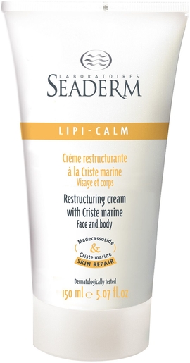 Seaderm Crème Restructurante + Criste Marine 150ml | Eczema - Psoriasis - Squames