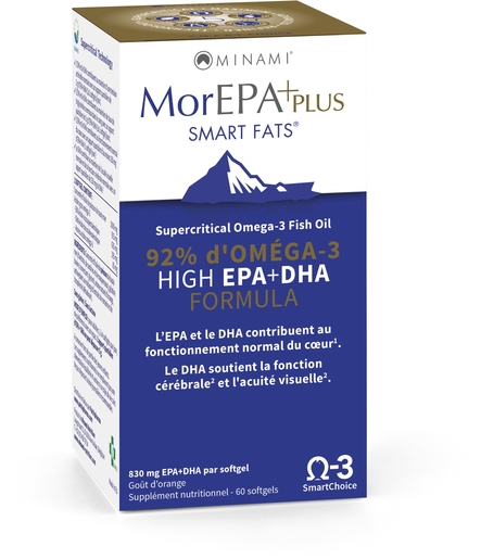 MorEPA Plus Smart Fats 60 Softgels | Circulation
