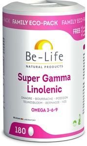 Be-Life Super Gamma Linolenic 180 Gélules