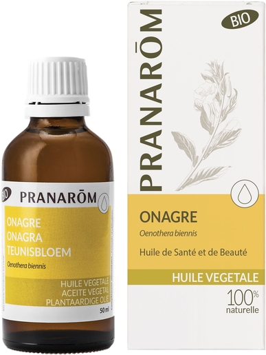 Pranarôm Onagre Huile Végétale Bio 50ml | Produits Bio