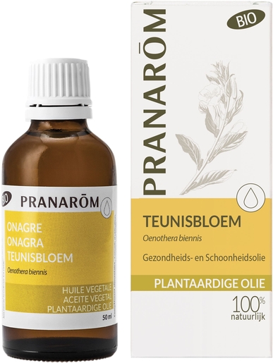 Pranarôm Teunisbloem Plantaardige Olie Bio 50ml | Bioproducten