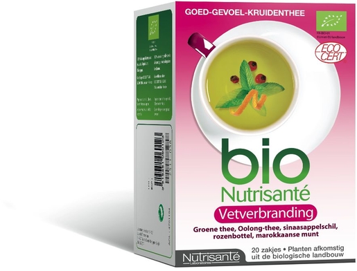 Infusie Bio Vetverbranding 20 Zakjes | Bioproducten