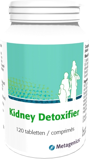 Kidney Detoxifier 120 Tabletten | Zuiverend - Ontgiftend