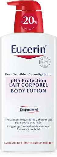 Eucerin pH5 Peau Sensible Lait Corporel 400ml (prix découverte - 20%) | Hydratation - Nutrition
